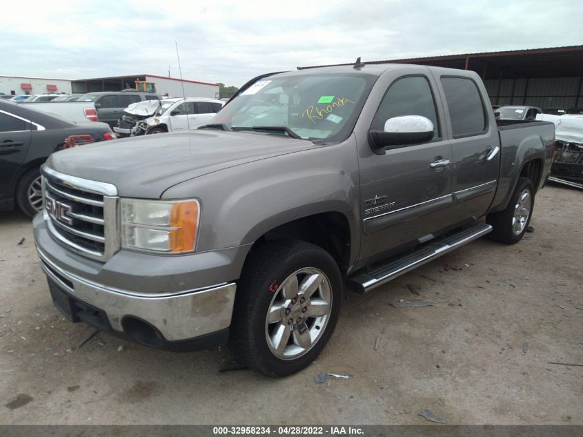 2013 GMC SIERRA 1500 SLE 3GTP1VE00DG115751