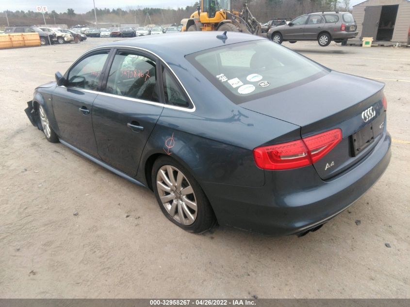2015 AUDI A4 PREMIUM WAUBFAFL2FN014537