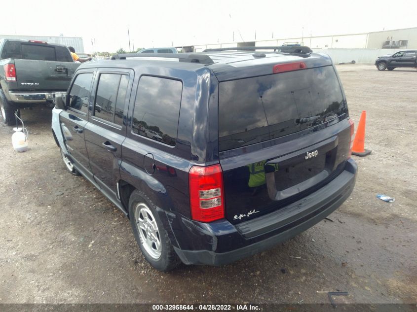 2015 JEEP PATRIOT SPORT 1C4NJPBB0FD359215