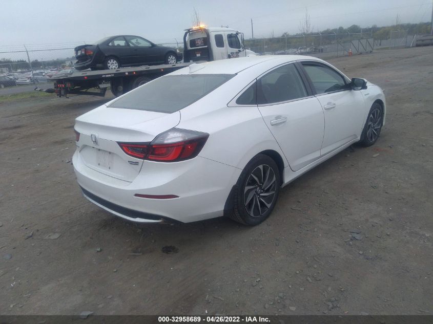 2019 HONDA INSIGHT TOURING 19XZE4F95KE005761