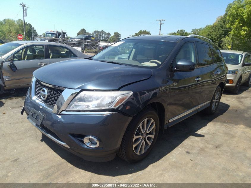 2014 NISSAN PATHFINDER SL 5N1AR2MM1EC658821