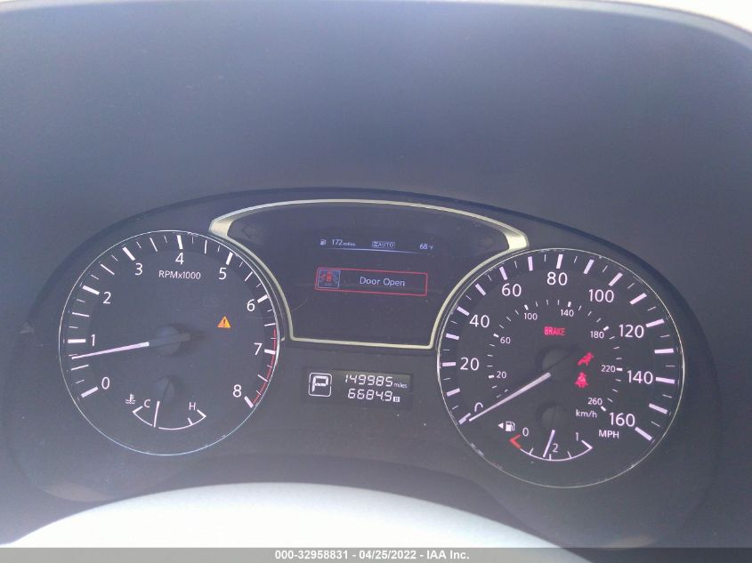 2014 NISSAN PATHFINDER SL 5N1AR2MM1EC658821