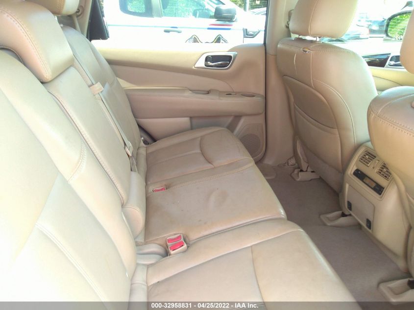2014 NISSAN PATHFINDER SL 5N1AR2MM1EC658821