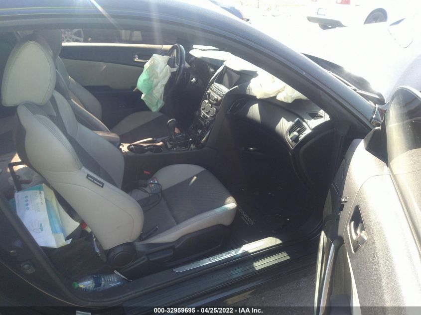 2013 HYUNDAI GENESIS COUPE 2.0T PREMIUM KMHHT6KD8DU082485