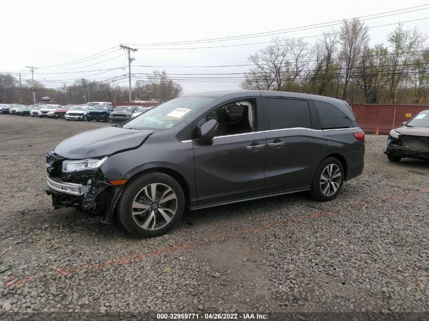 2022 HONDA ODYSSEY TOURING 5FNRL6H86NB054293