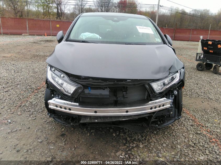 2022 HONDA ODYSSEY TOURING 5FNRL6H86NB054293