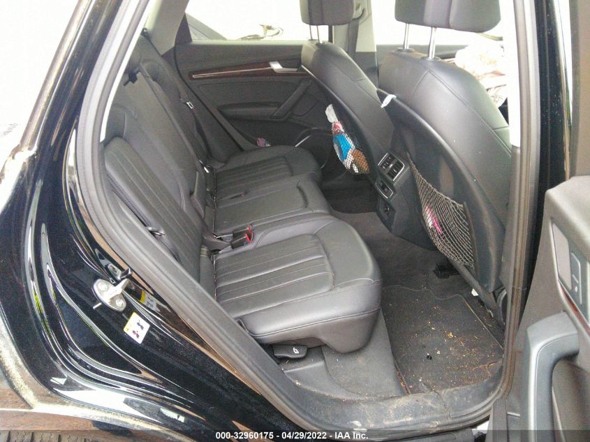 2018 AUDI Q5 PREMIUM/TECH PREMIUM WA1ANAFY7J2006998