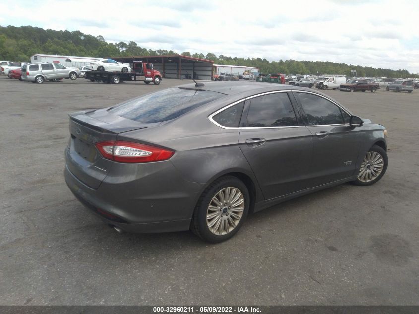 2013 FORD FUSION ENERGI TITANIUM 3FA6P0SU9DR282477