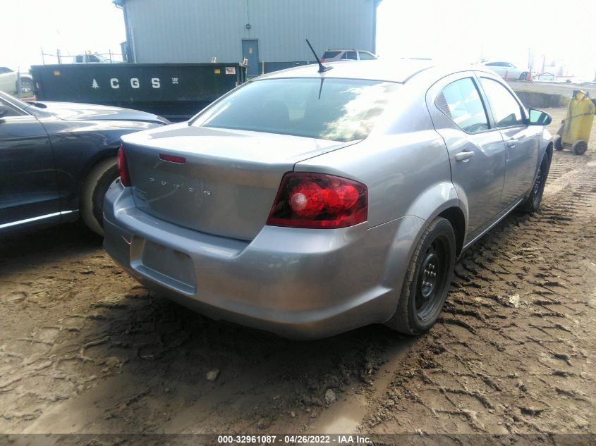 2013 DODGE AVENGER SE 1C3CDZAB7DN677002