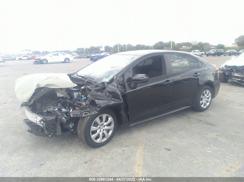 VIN 5YFEPRAEXLP083530 2020 TOYOTA COROLLA LE