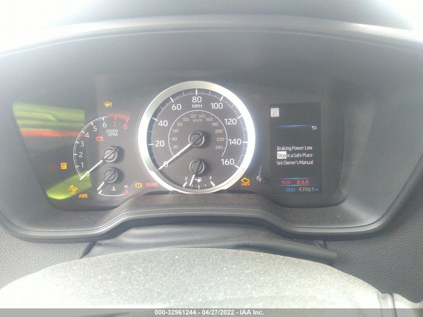 VIN 5YFEPRAEXLP083530 2020 TOYOTA COROLLA LE