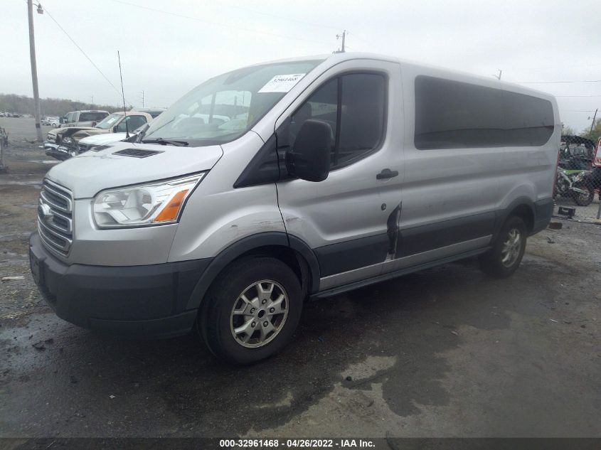 2015 FORD TRANSIT WAGON XL/XLT 1FMZK1YM9FKA91891