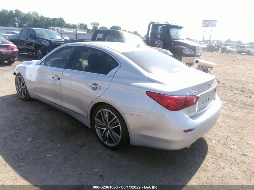 2015 INFINITI Q50 HYBRID SPORT JN1AV7AP6FM790760