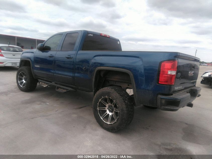 2017 GMC SIERRA 1500 SLE 1GTV2MEC3HZ274214