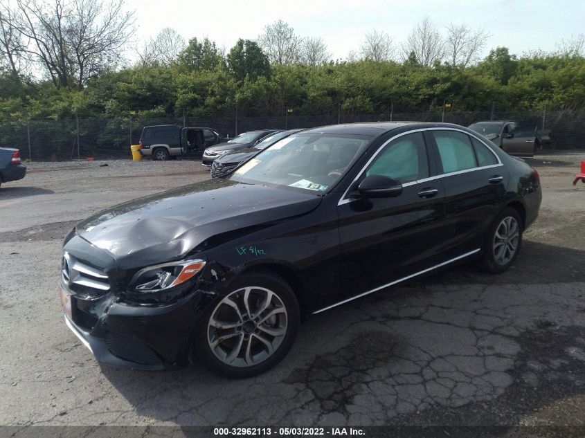 2017 MERCEDES-BENZ C-CLASS C 300 55SWF4KB7HU180636