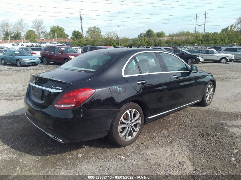 2017 MERCEDES-BENZ C-CLASS C 300 55SWF4KB7HU180636