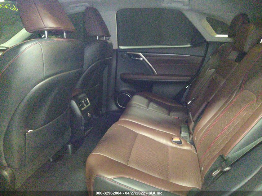 2018 LEXUS RX RX 350 JTJBZMCA6J2032903