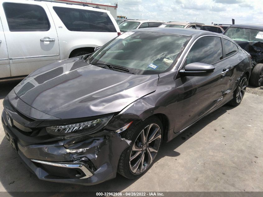 2019 HONDA CIVIC COUPE TOURING 2HGFC3B90KH350713