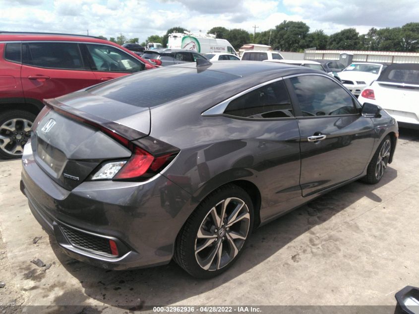 2019 HONDA CIVIC COUPE TOURING 2HGFC3B90KH350713