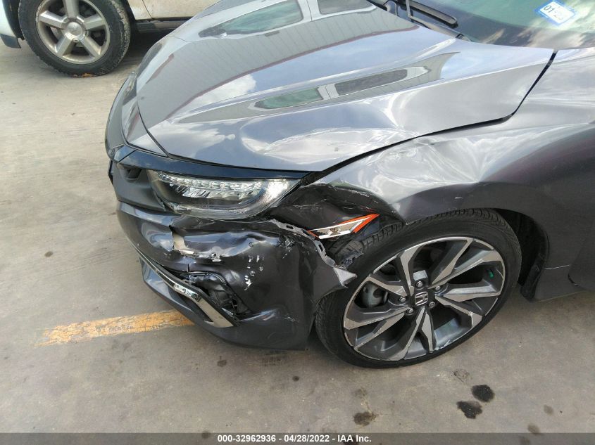 2019 HONDA CIVIC COUPE TOURING 2HGFC3B90KH350713