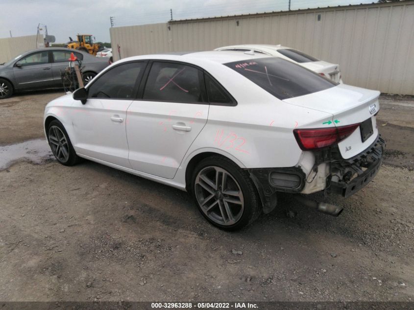 2017 AUDI A3 SEDAN PREMIUM WAUB8GFF8H1039041