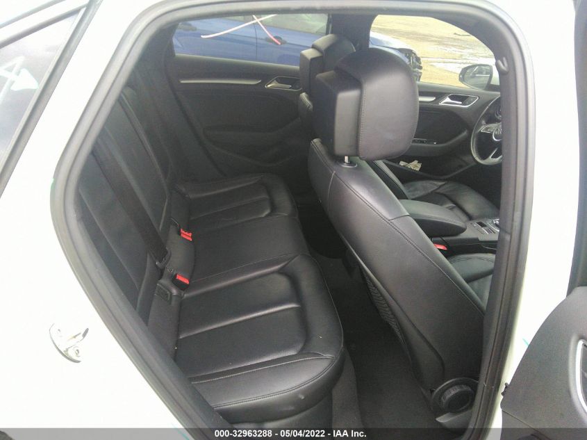 2017 AUDI A3 SEDAN PREMIUM WAUB8GFF8H1039041