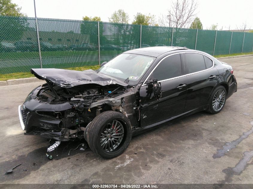 2018 ALFA ROMEO GIULIA TI LUSSO ZARFAEEN0J7579269