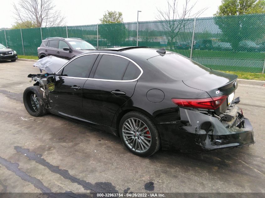 2018 ALFA ROMEO GIULIA TI LUSSO ZARFAEEN0J7579269