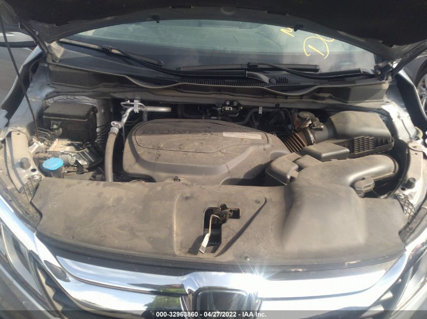 2019 HONDA ODYSSEY EX-L 5FNRL6H75KB138043