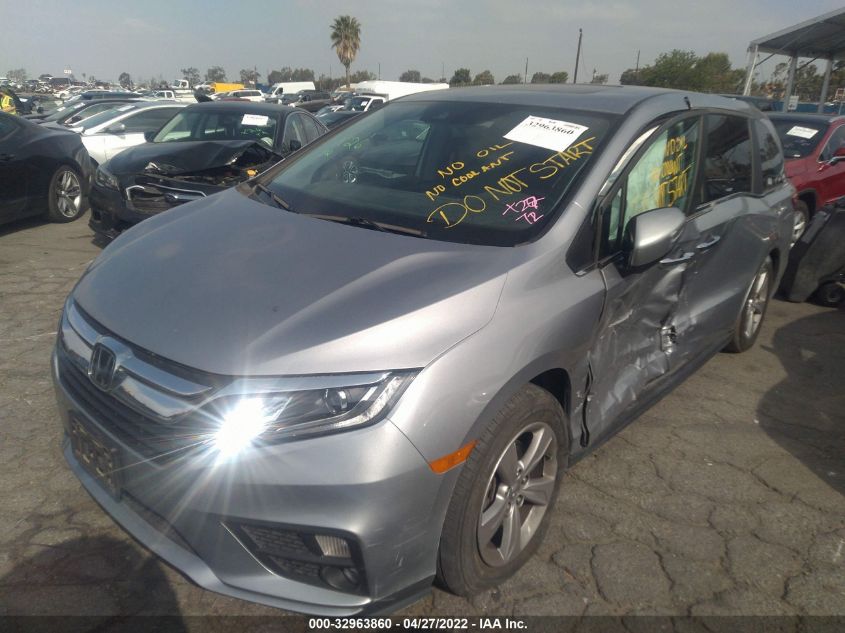 2019 HONDA ODYSSEY EX-L 5FNRL6H75KB138043