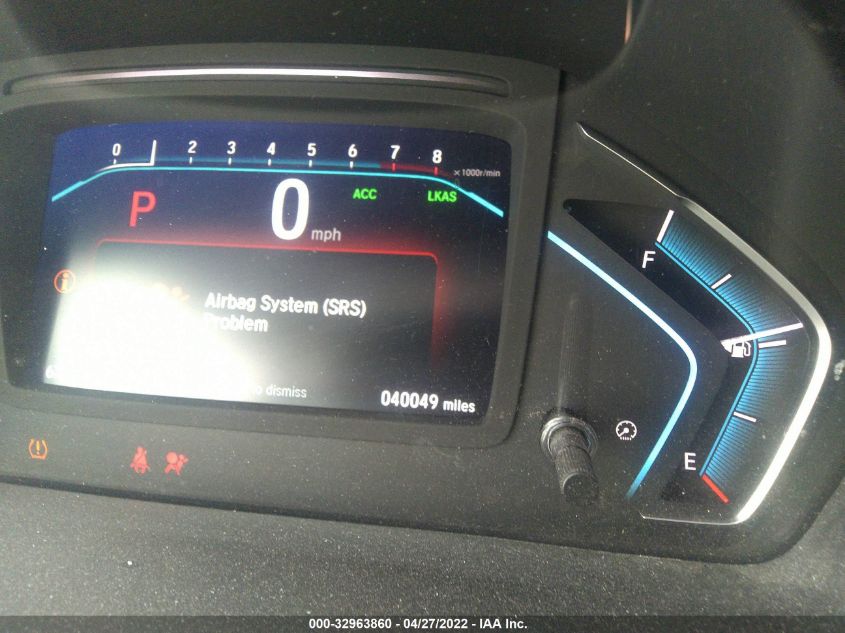 2019 HONDA ODYSSEY EX-L 5FNRL6H75KB138043