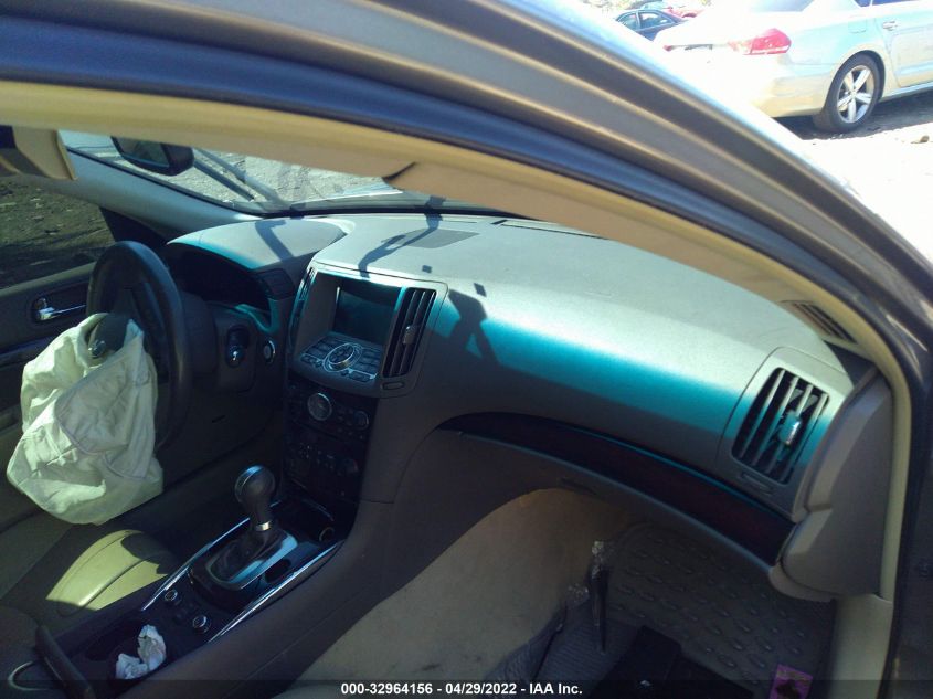 2013 INFINITI G37X - JN1CV6AR8DM350797