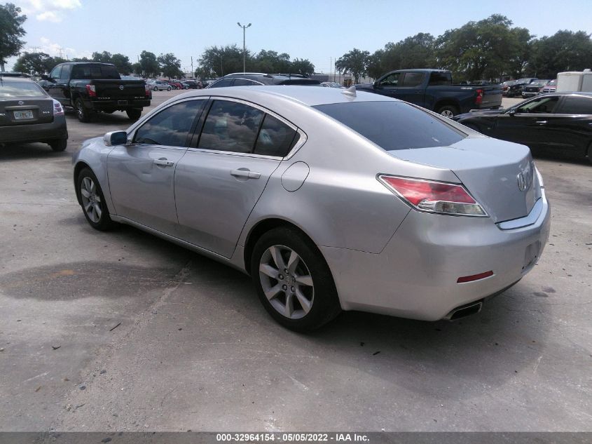 2013 ACURA TL 19UUA8F25DA012149