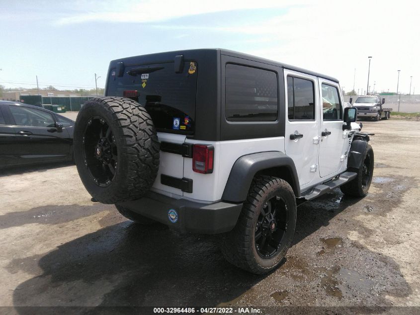 2014 JEEP WRANGLER UNLIMITED SPORT 1C4BJWDG4EL250167