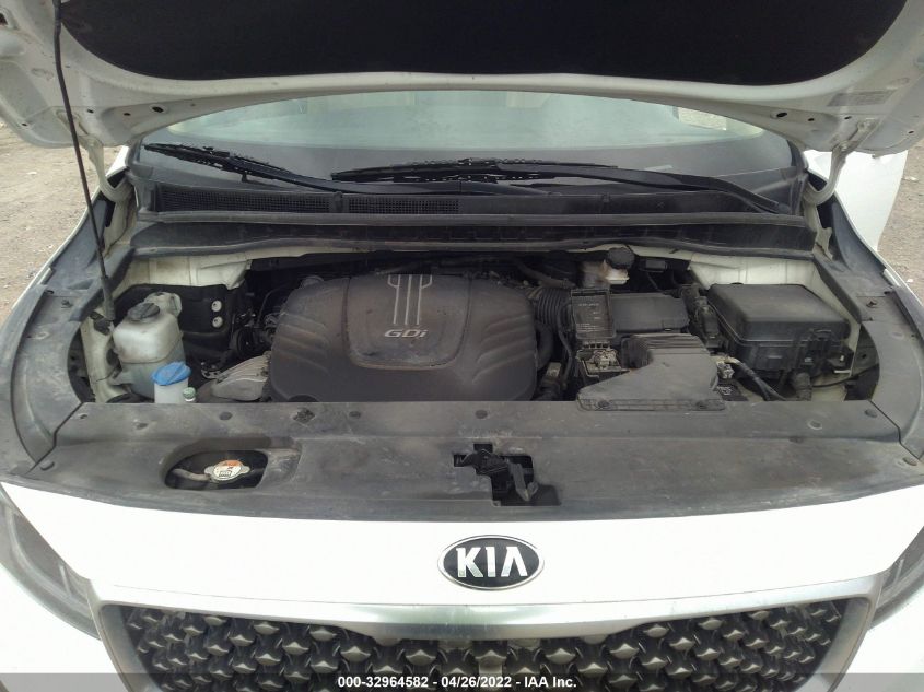 2015 KIA SEDONA SX-L KNDME5C19F6033749