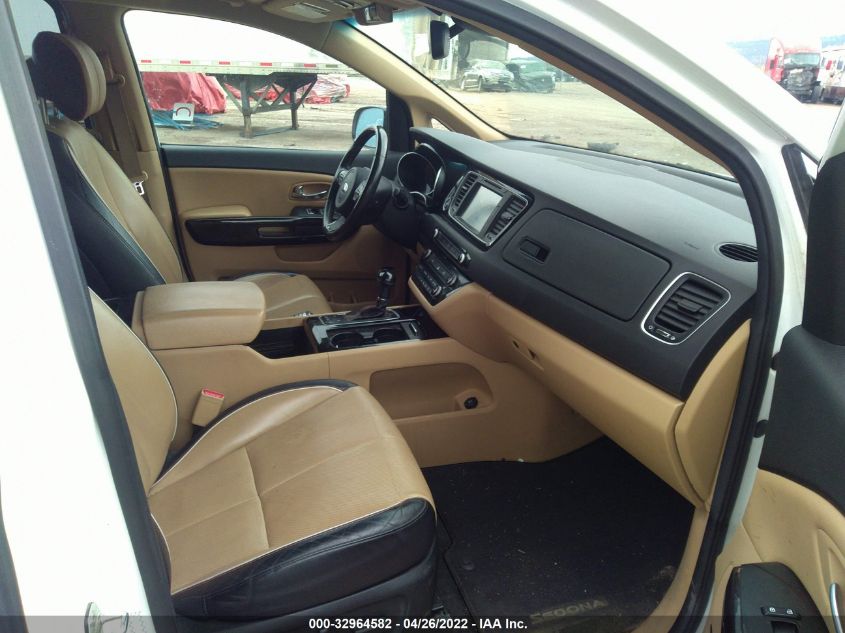 2015 KIA SEDONA SX-L KNDME5C19F6033749