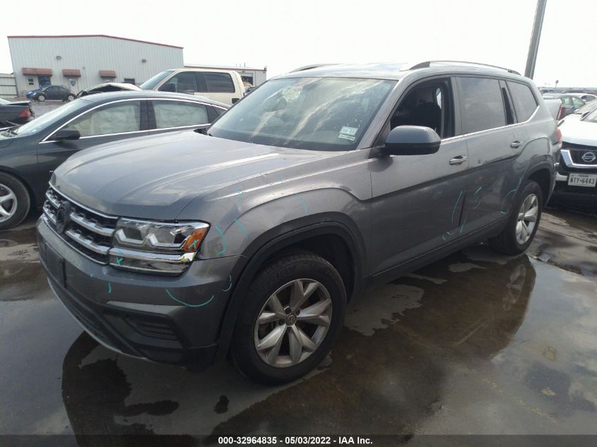 2019 VOLKSWAGEN ATLAS 2.0T S 1V2AP2CA6KC555728