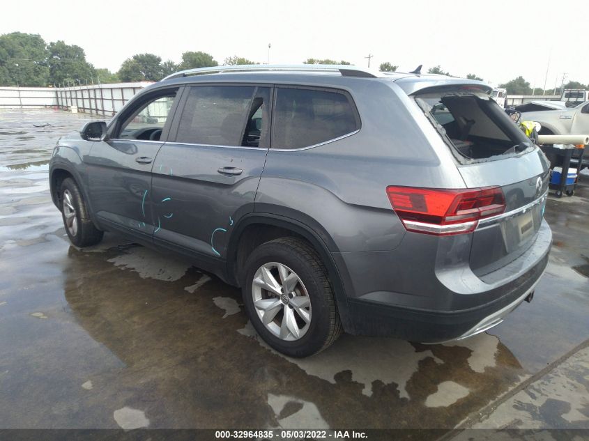 2019 VOLKSWAGEN ATLAS 2.0T S 1V2AP2CA6KC555728