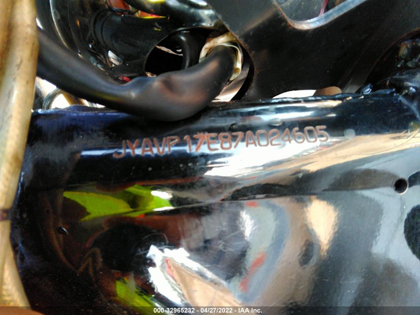 2007 YAMAHA XV1700 A JYAVP17E87A024605