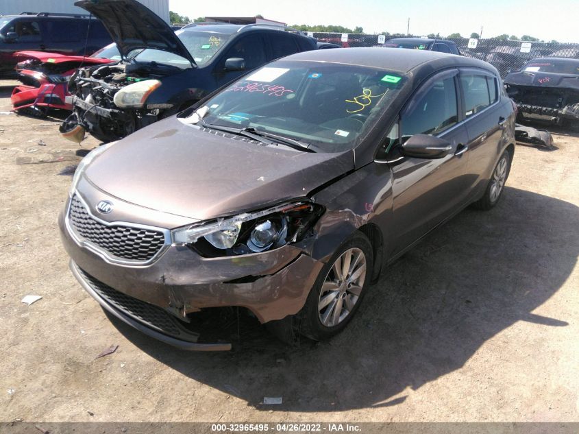 2014 KIA FORTE 5-DOOR EX KNAFX5A84E5232759