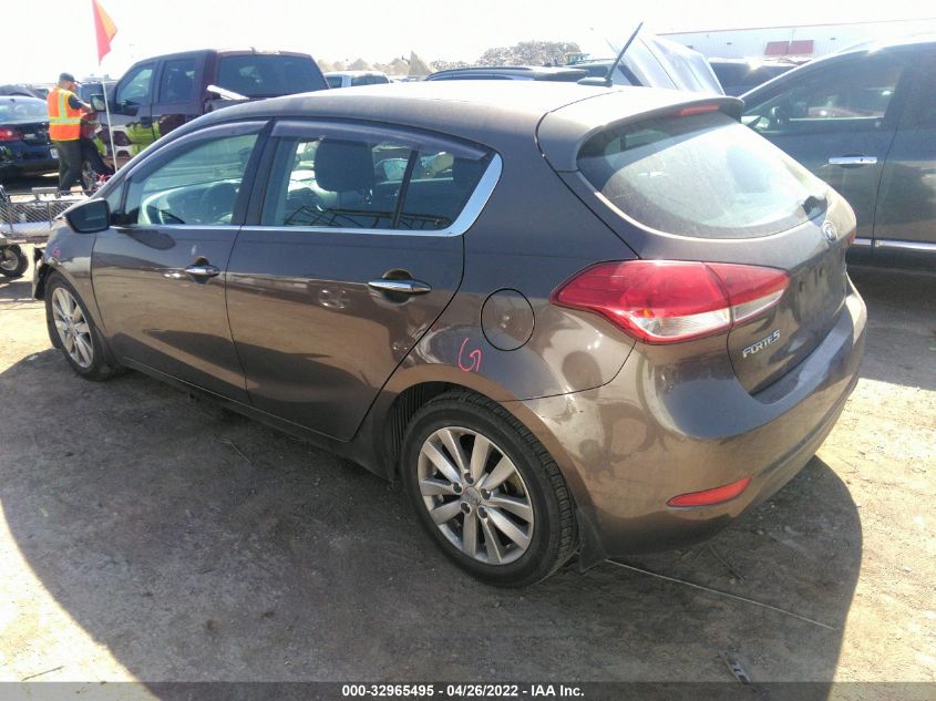 2014 KIA FORTE 5-DOOR EX KNAFX5A84E5232759