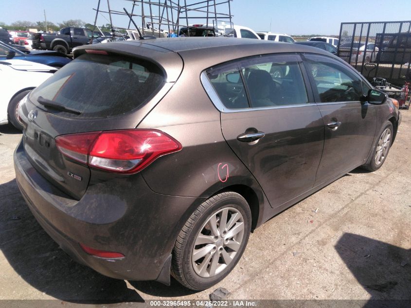 2014 KIA FORTE 5-DOOR EX KNAFX5A84E5232759
