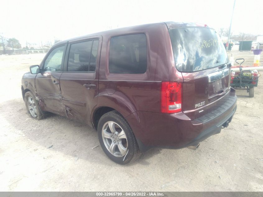 2013 HONDA PILOT EX-L 5FNYF4H5XDB061923