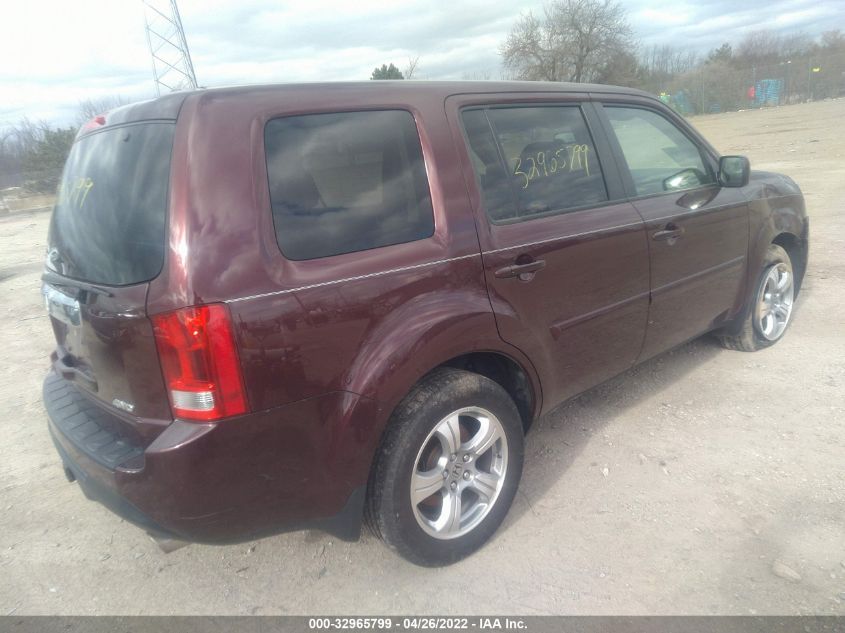 2013 HONDA PILOT EX-L 5FNYF4H5XDB061923