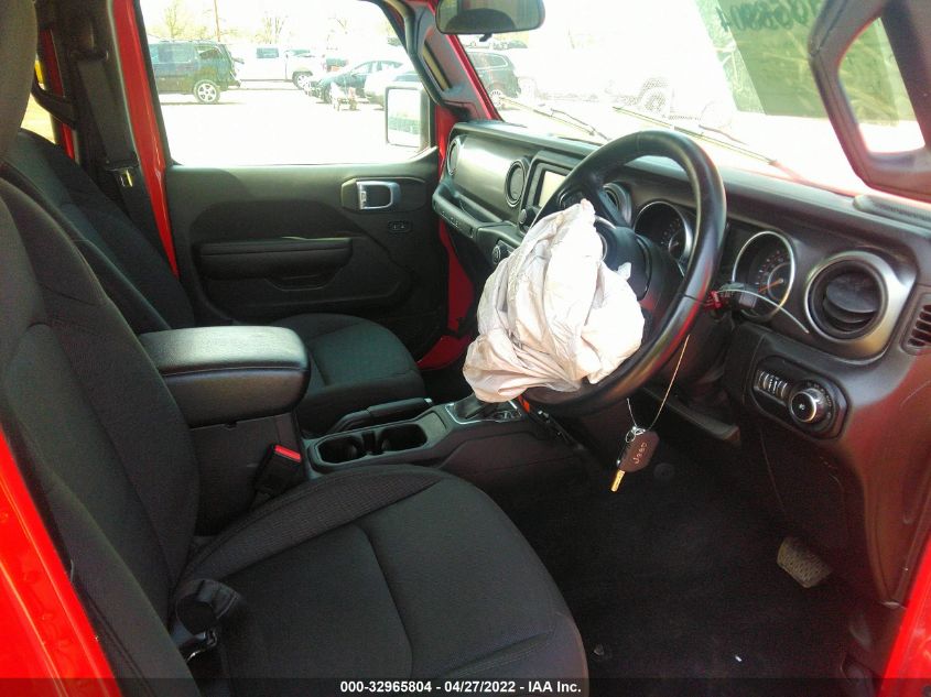 2021 JEEP WRANGLER UNLIMITED SPORT 1C4HJXKN5MW698237