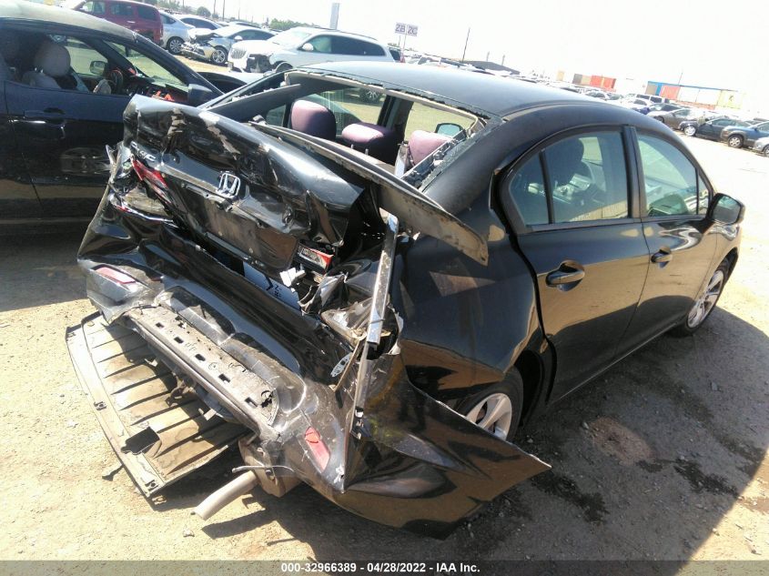 2013 HONDA CIVIC SDN LX 19XFB2F56DE247250