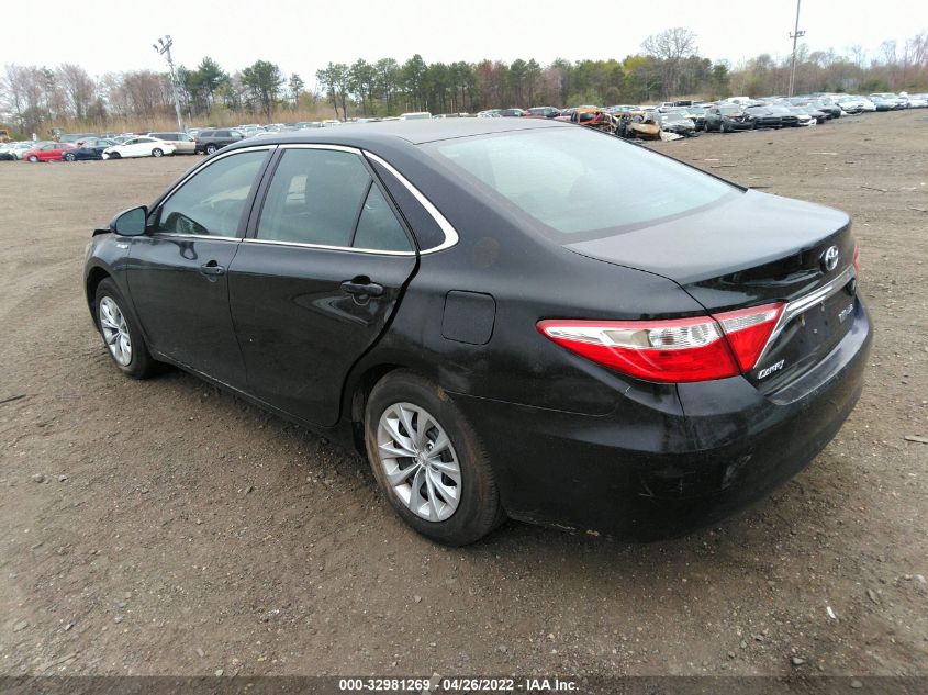 2015 TOYOTA CAMRY HYBRID LE/XLE/SE 4T1BD1FK2FU171549