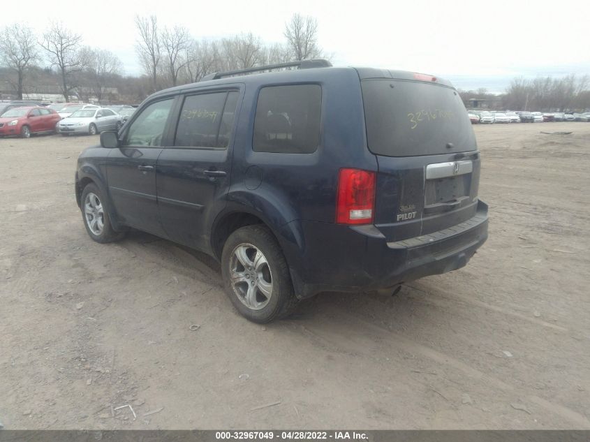 2013 HONDA PILOT EX-L 5FNYF4H6XDB025710