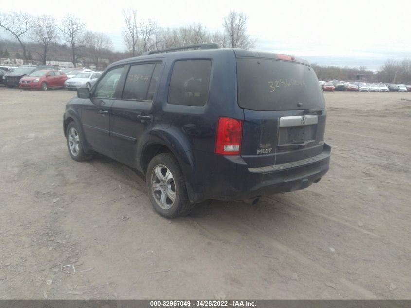 2013 HONDA PILOT EX-L 5FNYF4H6XDB025710