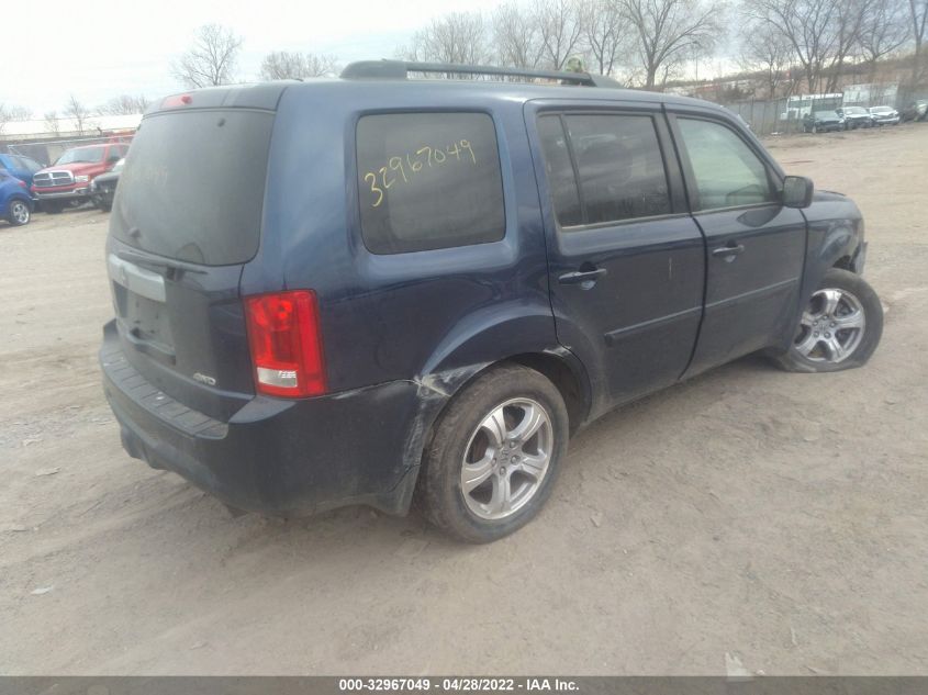 2013 HONDA PILOT EX-L 5FNYF4H6XDB025710